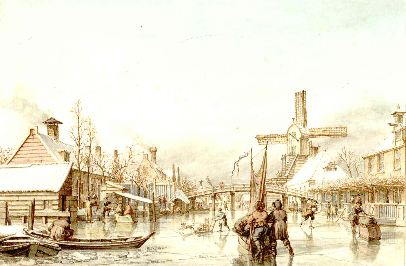 1787 De Haan Boerenwetering Amsterdam via gemeentearchief Amsterdam